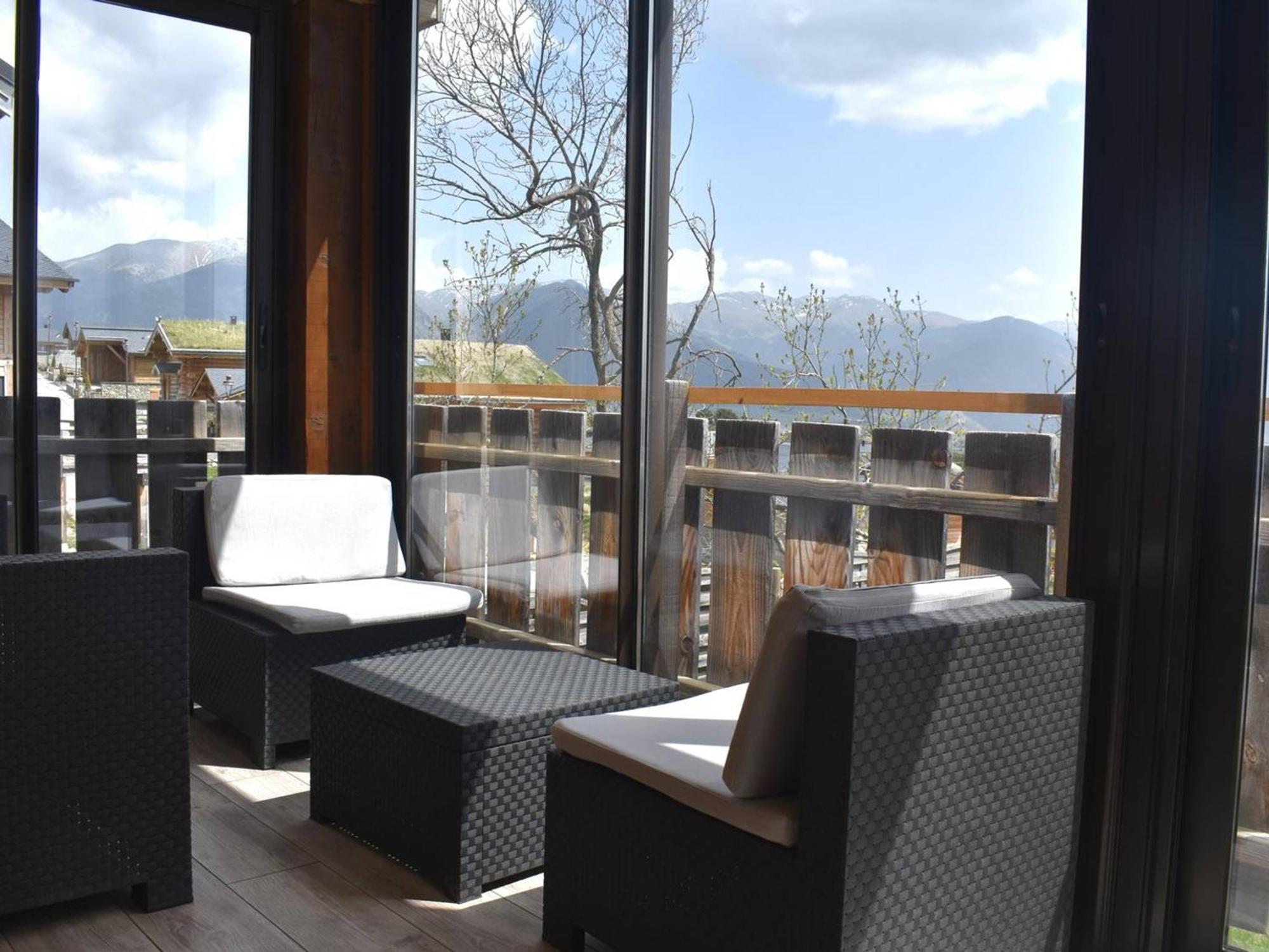 Chalet 3 Pieces Avec Jardin, Garage Et Loggia - Exposition Plein Sud - Fr-1-580-10 Font-Romeu-Odeillo-Via Ngoại thất bức ảnh